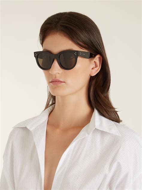 celine baby audrey sunglasses uk|Celine 60mm flat top sunglasses.